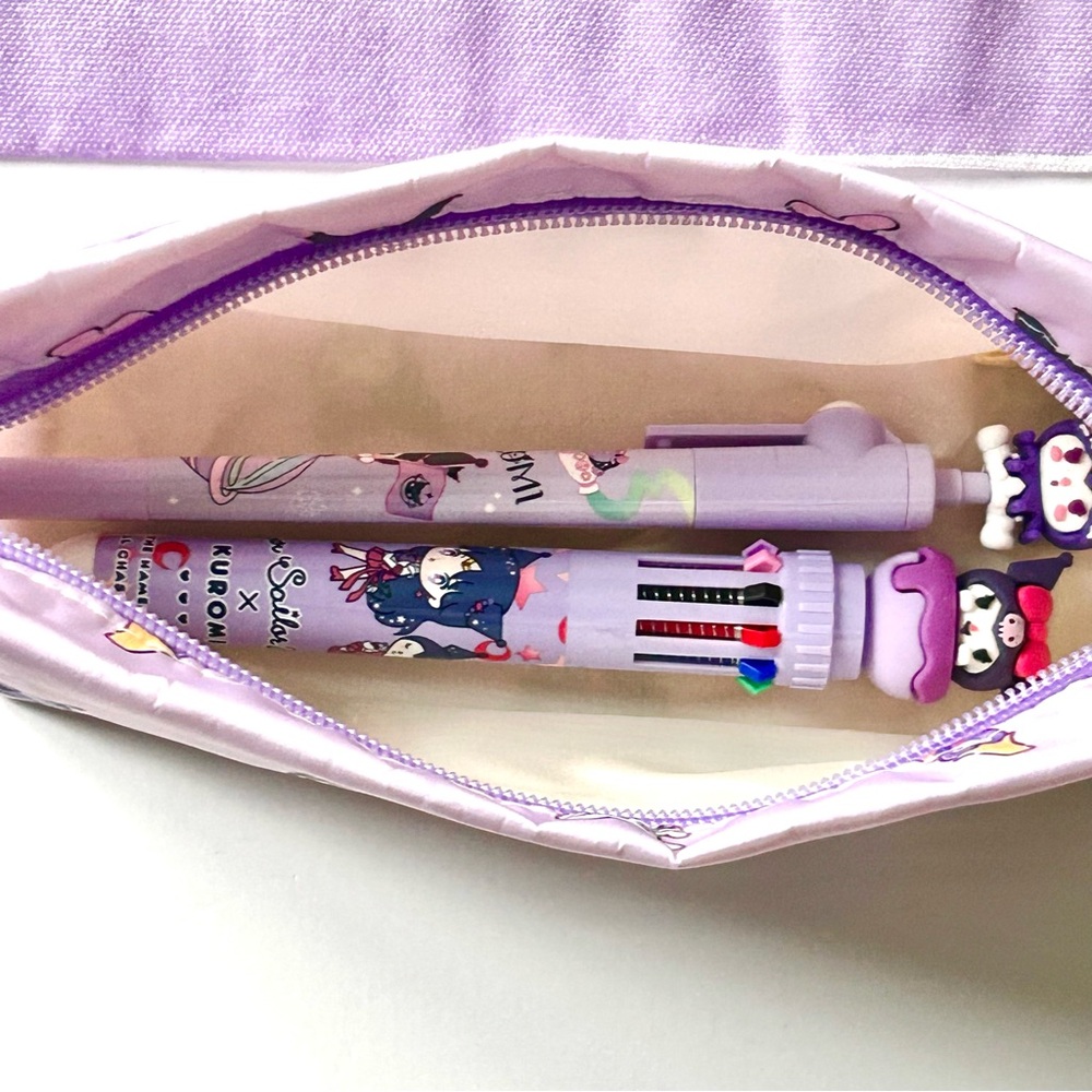 💜Kuromi Adorable 7-Piece Tote Bag Bundle - Picture 7 of 10
